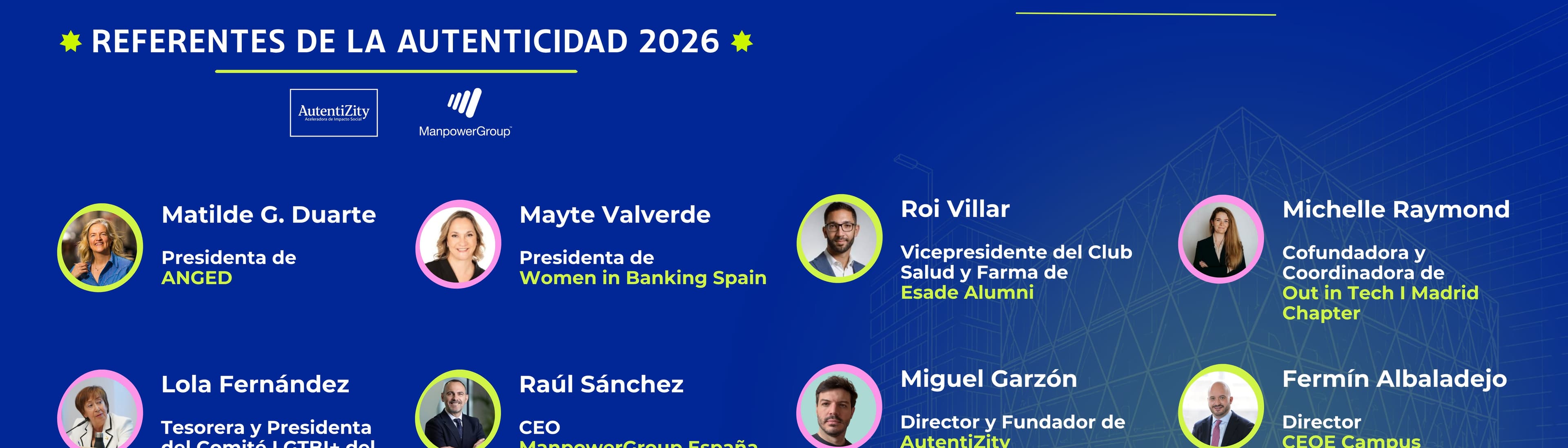 Buscamos a los 100 Referentes de la Autenticidad 2026: presenta tu candidatura y conoce al jurado